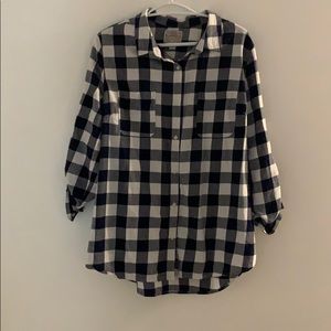 Plaid Button Up Shirt